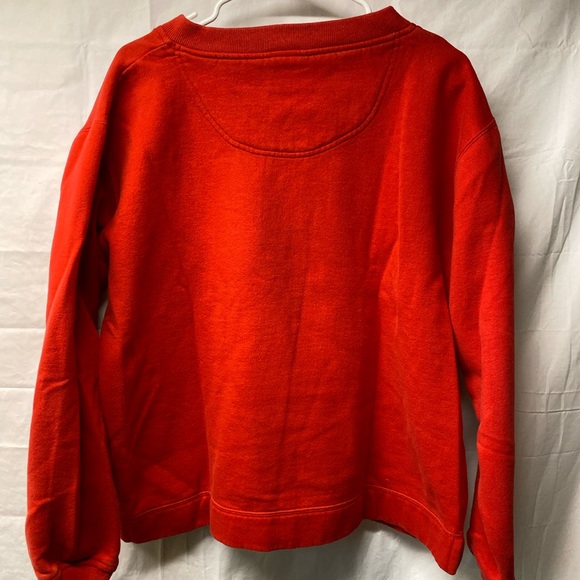 Red Champion V-neck Sweater - Picture 4 of 4